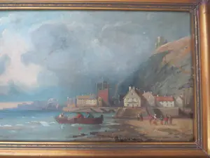 Henri van Wijk - (1833-1889) Havengezicht Bretagne kopen? Bied vanaf 180!