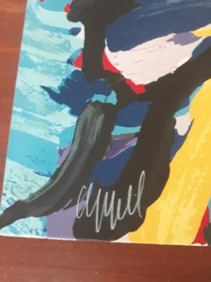 Karel Appel - 3 faces like clouds kopen? Bied vanaf 300!