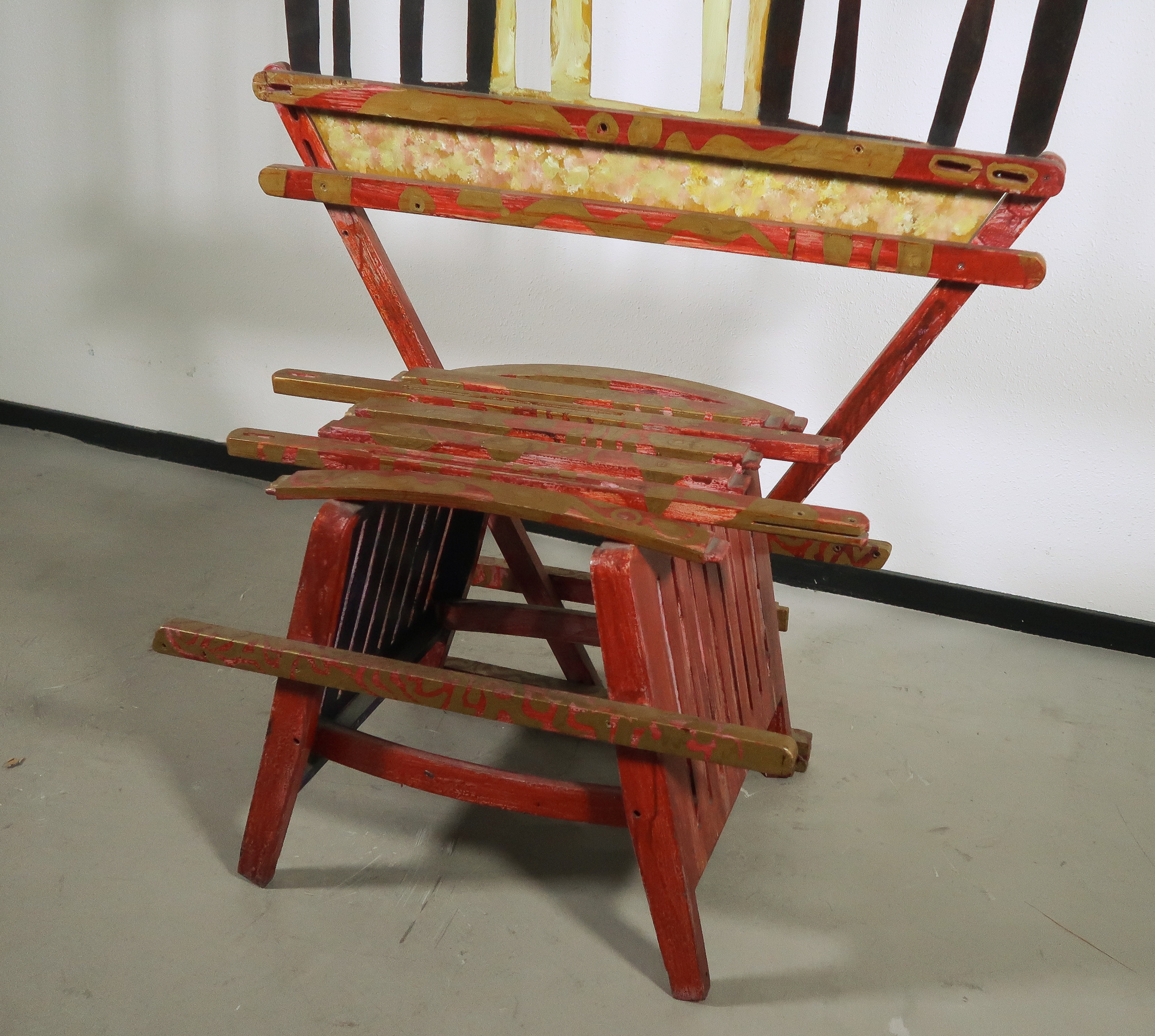 Siebrand Weitenberg - Houten object, Troon (Groot!) kopen? Bied vanaf 150!