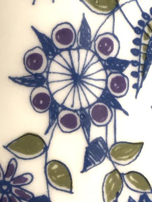 Curiosa - Turi design" Lotte" made in Norway. Handpainted koffiepot kopen? Bied vanaf 1!