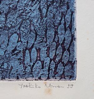 Yoshiko Noma - Ruisseau III, ets kopen? Bied vanaf 125!