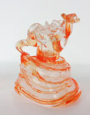 Yvon Trossèl - Drie gekleurde glazen jurkje's kopen? Bied vanaf 100!