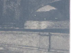 Jan Poortenaar - Waterloo Bridge - Ets kopen? Bied vanaf 80!