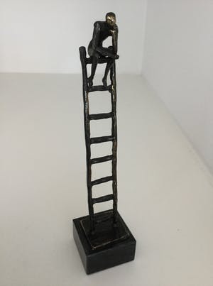 Corry Ammerlaan - Sculptuur “ De denkende mens “ kopen? Bied vanaf 50!