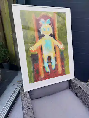 Cornelia Vrolijk - meisje op stoel verkauft für € 150!