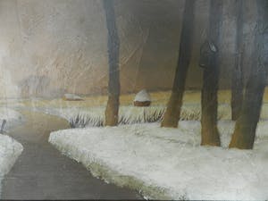 Pierre-Auguste Pichon - Pendant vanTwee Rivier-Landschappen kopen? Bied vanaf 50!