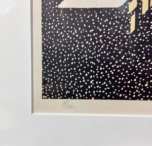 Jeroen Henneman - De Drukkerij, litho (netjes ingelijst, zeer beperkte oplage) kopen? Bied vanaf 395!