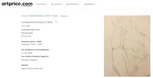Victor Servranckx - erotische compositie kopen? Bied vanaf 475!