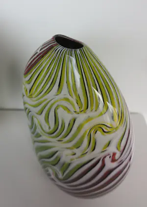 Richard Price - Set van drie kleurrijke glazen vazen kopen? Bied vanaf 250!