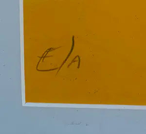 Herman Brood - Ingelijste zeefdruk: Guitar man kopen? Bied vanaf 695!