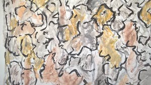Jan Wolkers - gesigneerde aquarel / pastel kopen? Bied vanaf 1195!
