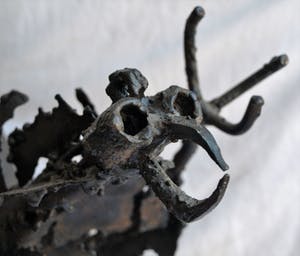 Niet of onleesbaar gesigneerd - Beeld van Metaal, “Vogel” kopen? Bied vanaf 10!