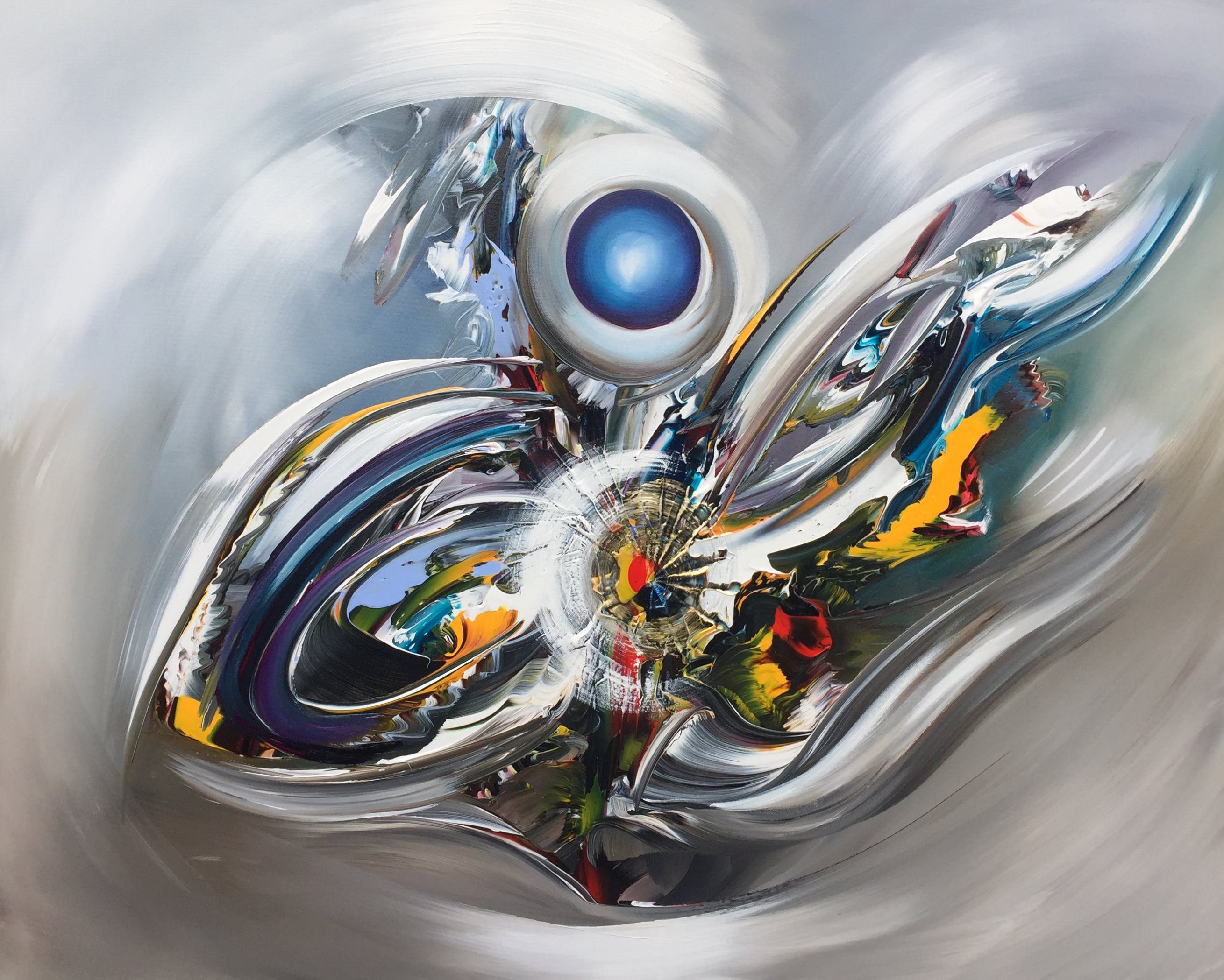 Gena Genadyj - Abstract Balance verkocht voor € 250!