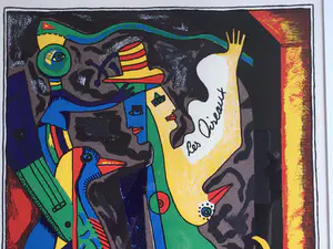 Cecile de Bruijn - Les Oiseaux | zeefdruk - ingelijst kopen? Bied vanaf 65!