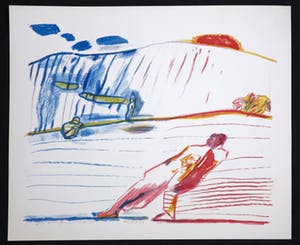 Pieter Defesche - Litho, Zonder titel kopen? Bied vanaf 1!