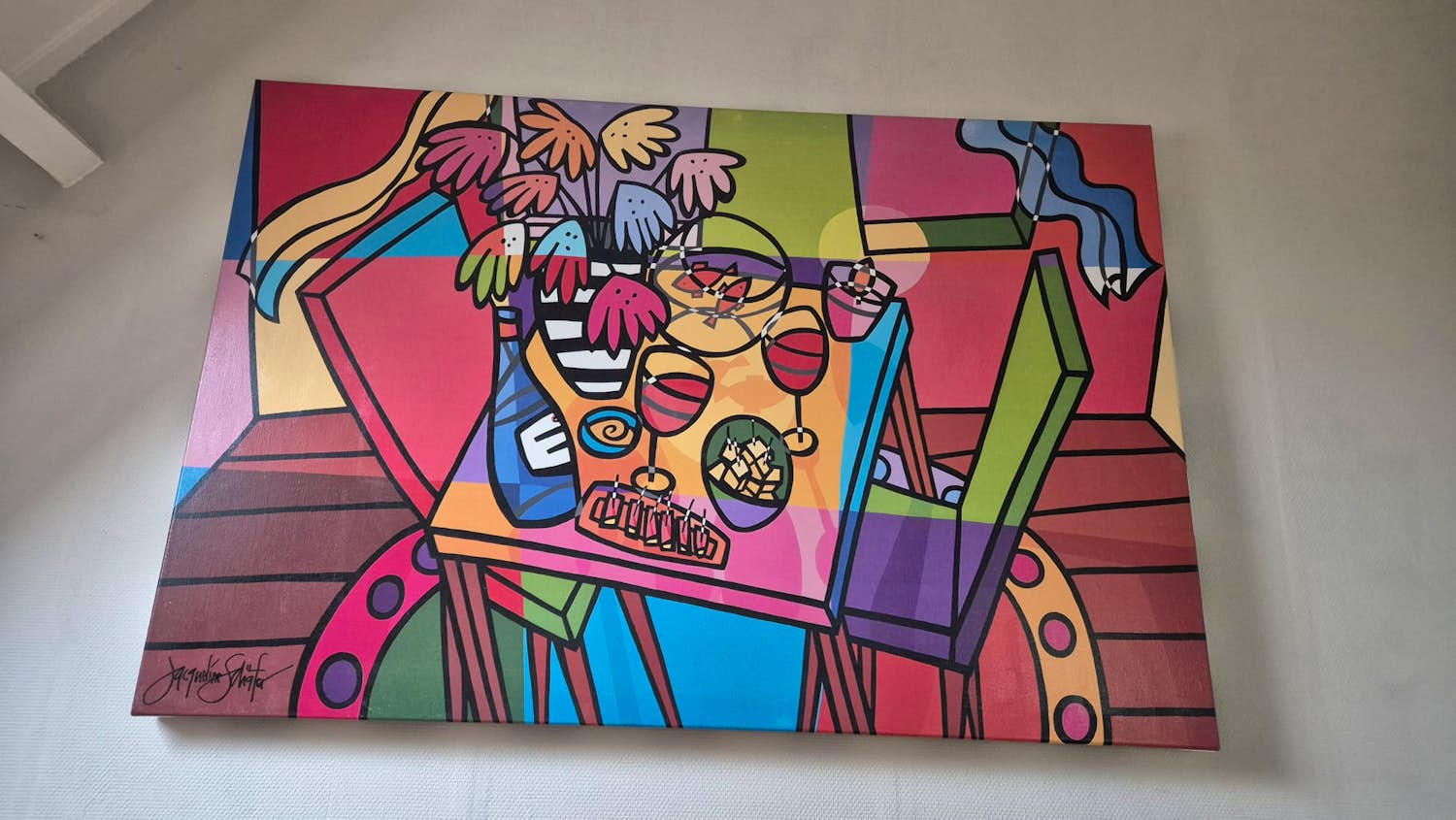 Buy Jacqueline Schäfer - Tafel voor 2? Bid from 300!