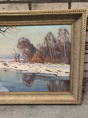 Johan Meijer - Winteravondzon kopen? Bied vanaf 500!