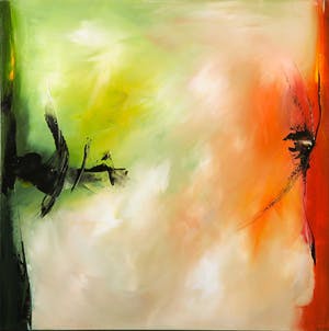 Christiane Middendorf - Acryl op doek, Abstract V (Groot) kopen? Bied vanaf 1!