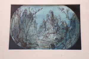 Dirkje Kuik - Rotslandschap verkocht voor € 125!