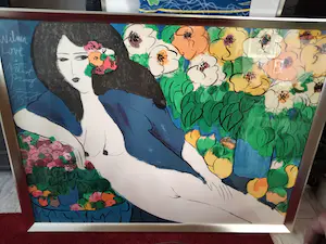 Walasse Ting - Wilma love (zeer zeldzaam) kopen? Bied vanaf 1495!