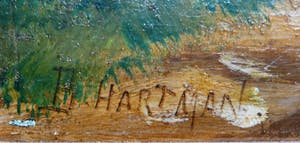 Joke Hartman-Elias - Landschap met boer en kar jaren '50 kopen? Bied vanaf 65!