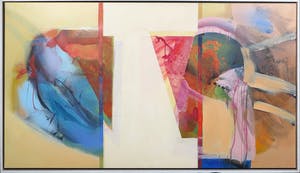 Loes Kurpershoek - Acryl op Doek, Zonder titel, (Zeer Groot) kopen? Bied vanaf 1!