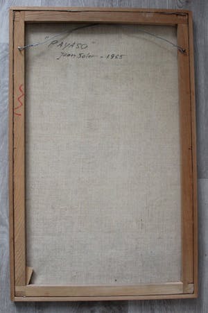 Juan Soler - Acryl op doek - Clown met eufonium "Payaso" - 1965 kopen? Bied vanaf 299!