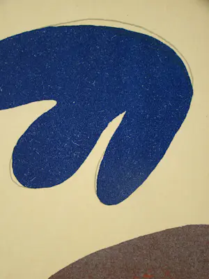 Buy Hans Arp - Hoofd, torso en navel op tafel - 1962 - Originele litho? Bid from 180!