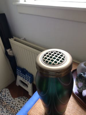 Johann Loetz Witwe - Veelkleurige topvaas kopen? Bied vanaf 200!