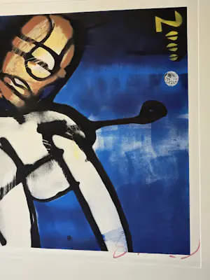 Herman Brood - De Golfer - Handgesigneerd - 76/100 kaufen? Bieten Sie von 700!