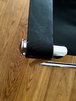 Le Corbusier - naar ,Fauteuil LC1 chroom met zwart leder kopen? Bied vanaf 250!