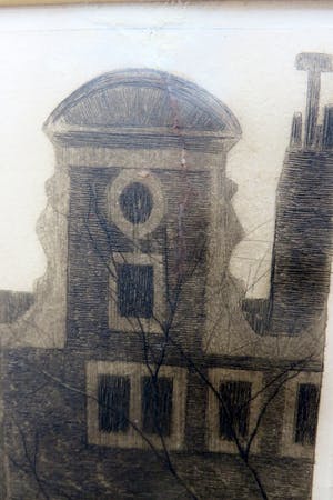 Willem Witsen - Amsterdams stadsgezicht met gracht en brug. kopen? Bied vanaf 30!