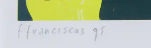 Frans Franciscus - Zeefdruk, Boksende vrouwen - Ingelijst kopen? Bied vanaf 50!