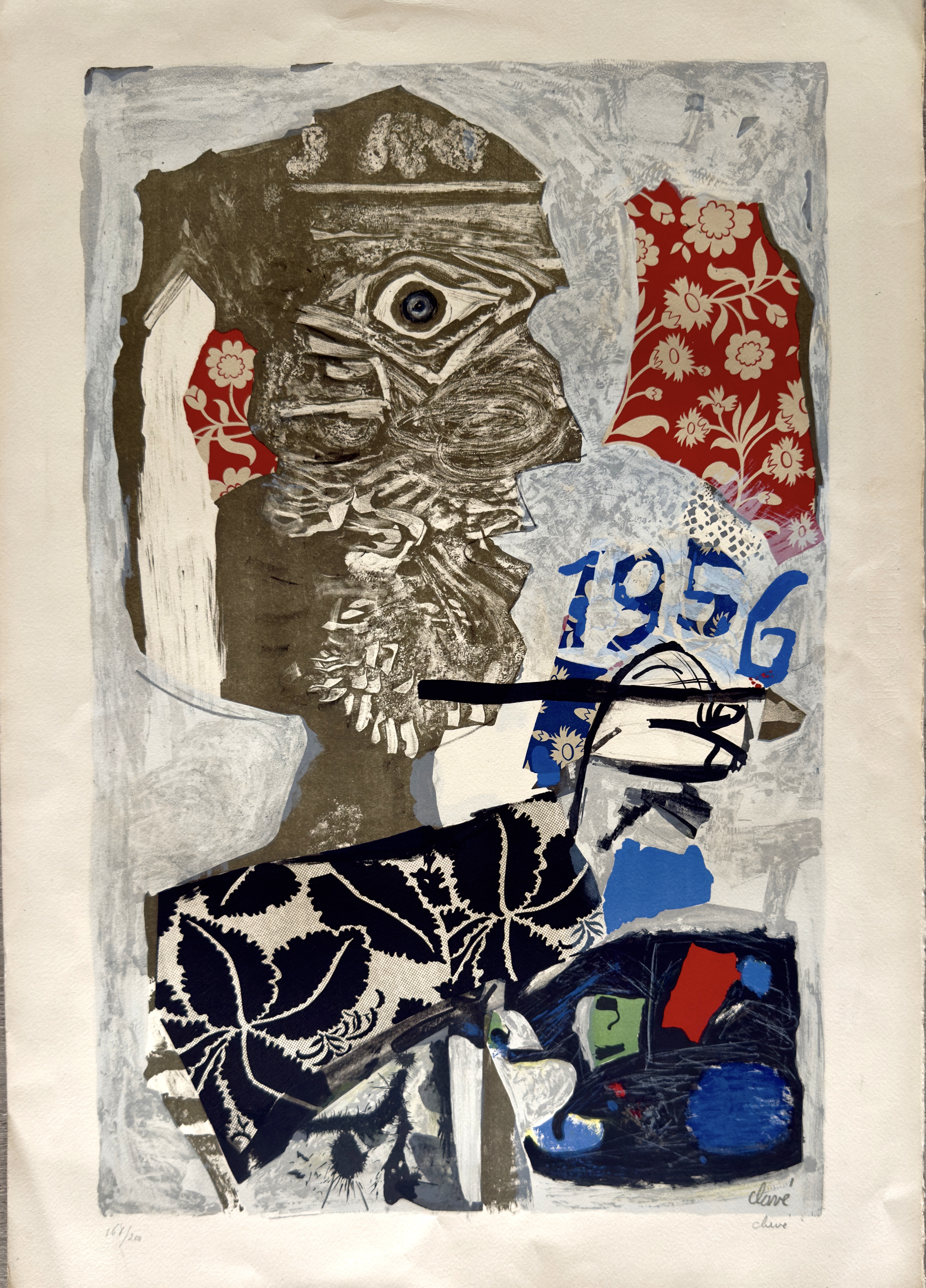Antoni Clave - École de Paris, 1956 - Lithographie originale signée et numérotée kopen? Bied vanaf 595!