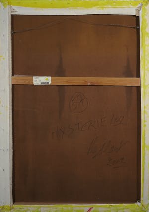 Jan Bollaert - Gemengde techniek op board, Hysterie/BL (Groot) kopen? Bied vanaf 70!