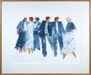 Wil Willemsen - Zeefdruk, Let's Party - Ingelijst (Groot) kopen? Bied vanaf 50!