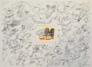 Panamarenko - Copyright verkocht voor € 1950!