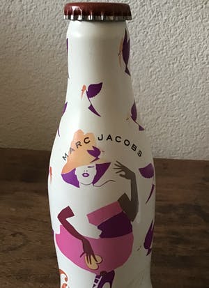Marc Jacobs - En Karl Lagerfeld, 4 design Cola Light flessen, gesigneerd en ongeopend kopen? Bied vanaf 50!