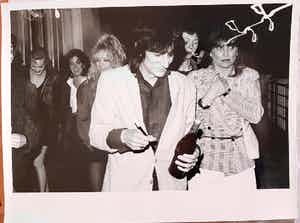 Renald Destrez - Straatfoto Ron Wood verkocht voor € 37!