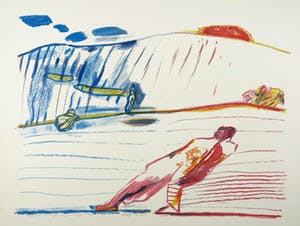 Pieter Defesche - Litho, Zonder titel kopen? Bied vanaf 1!