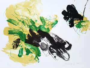 Ger Lataster - Compositie, litho verkocht voor € 75!