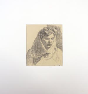 Wim Steijn - Potloodtekening, Portret kopen? Bied vanaf 1!