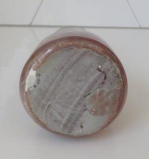 Niet of onleesbaar gesigneerd - Studio Keramiek vaasje met prachtig glazuur oa. ossenbloed en celadon kopen? Bied vanaf 10!