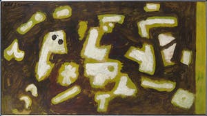 Eugene Brands - Olieverf op paneel, Fragmenten - Ingelijst kopen? Bied vanaf 1!