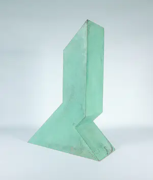 Herman Van Nazareth - Sculptuur van geoxideerd koper, Giant kopen? Bied vanaf 1200!