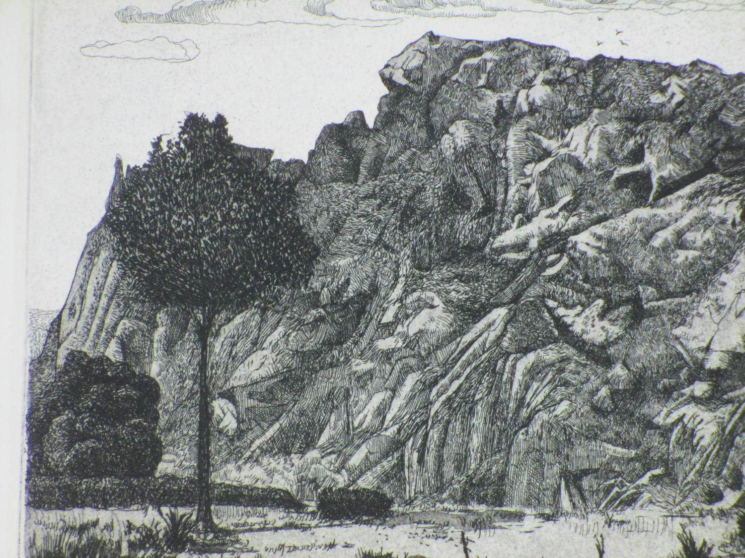 Adolfo Ramon Torcal - Berglandschap - Ets kaufen? Bieten Sie von 50!