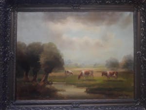 Jaap Kregten - Jaap van Kregten, Hollands landschap. kopen? Bied vanaf 125!