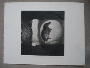 Hans Blanken - Ets "Verheft zich God in eindeloze majesteit" Gerard Reve uit kleine oplage kopen? Bied vanaf 45!