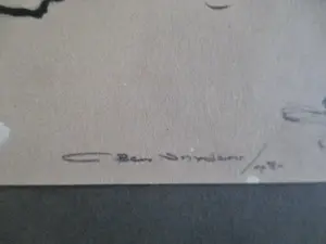 Niet of onleesbaar gesigneerd - 7 Tekeningen/Aquarellen div. kunstenaars oa Bob Damen Ben Snijders kopen? Bied vanaf 1!