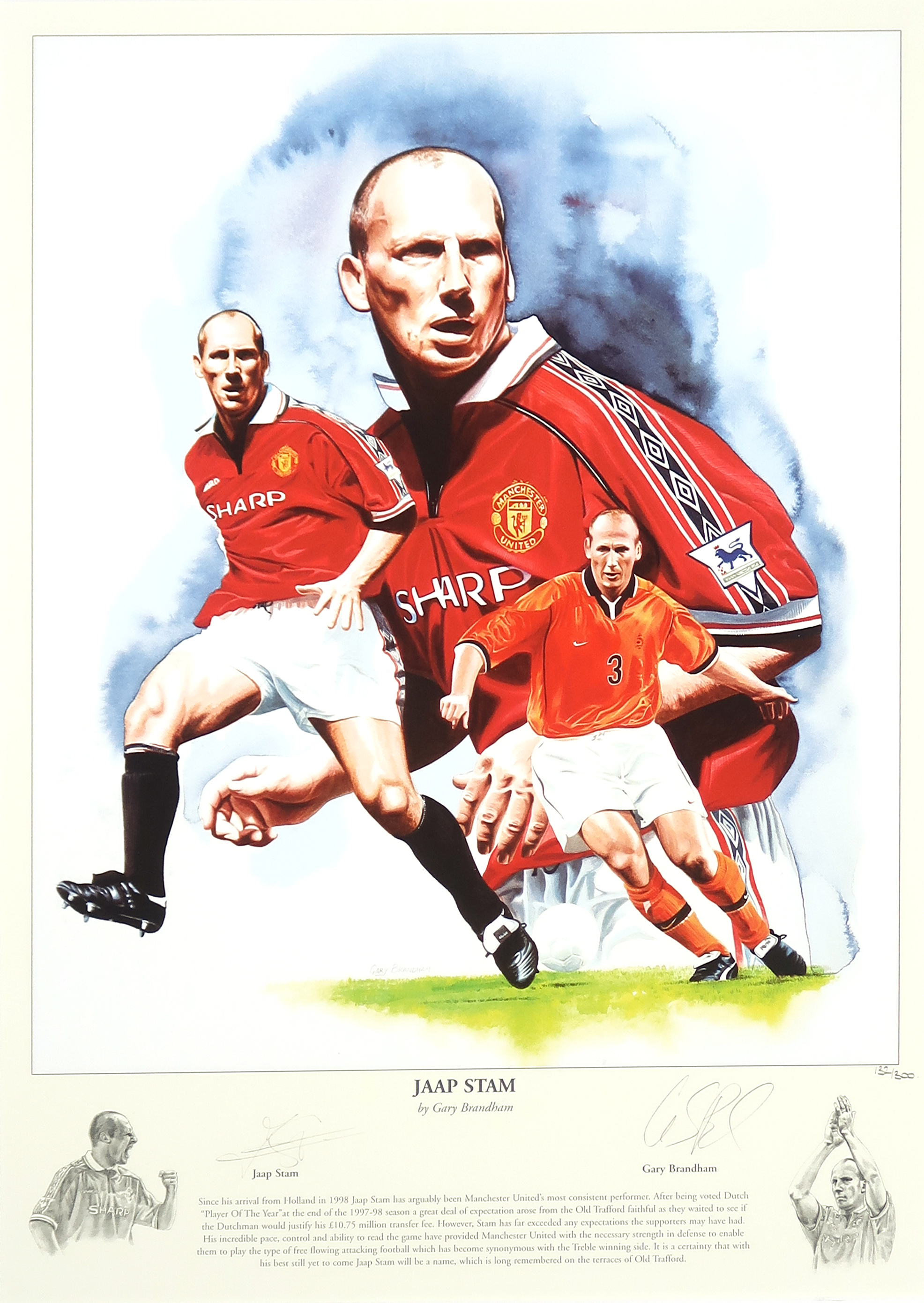 Gary Brandham - Kleurenlitho, Jaap Stam kopen? Bied vanaf 1!